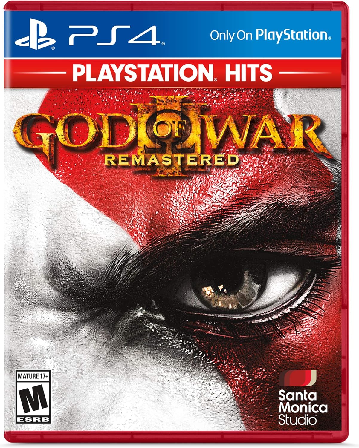 God of War III Remastered PS Hits Version Sony PlayStation 4 (Brand New)