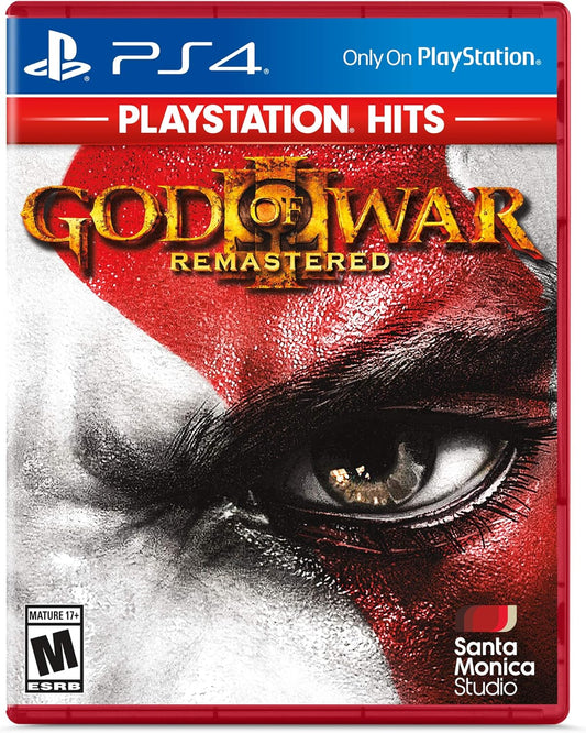 God of War III Remastered PS Hits Version Sony PlayStation 4 (Brand New)