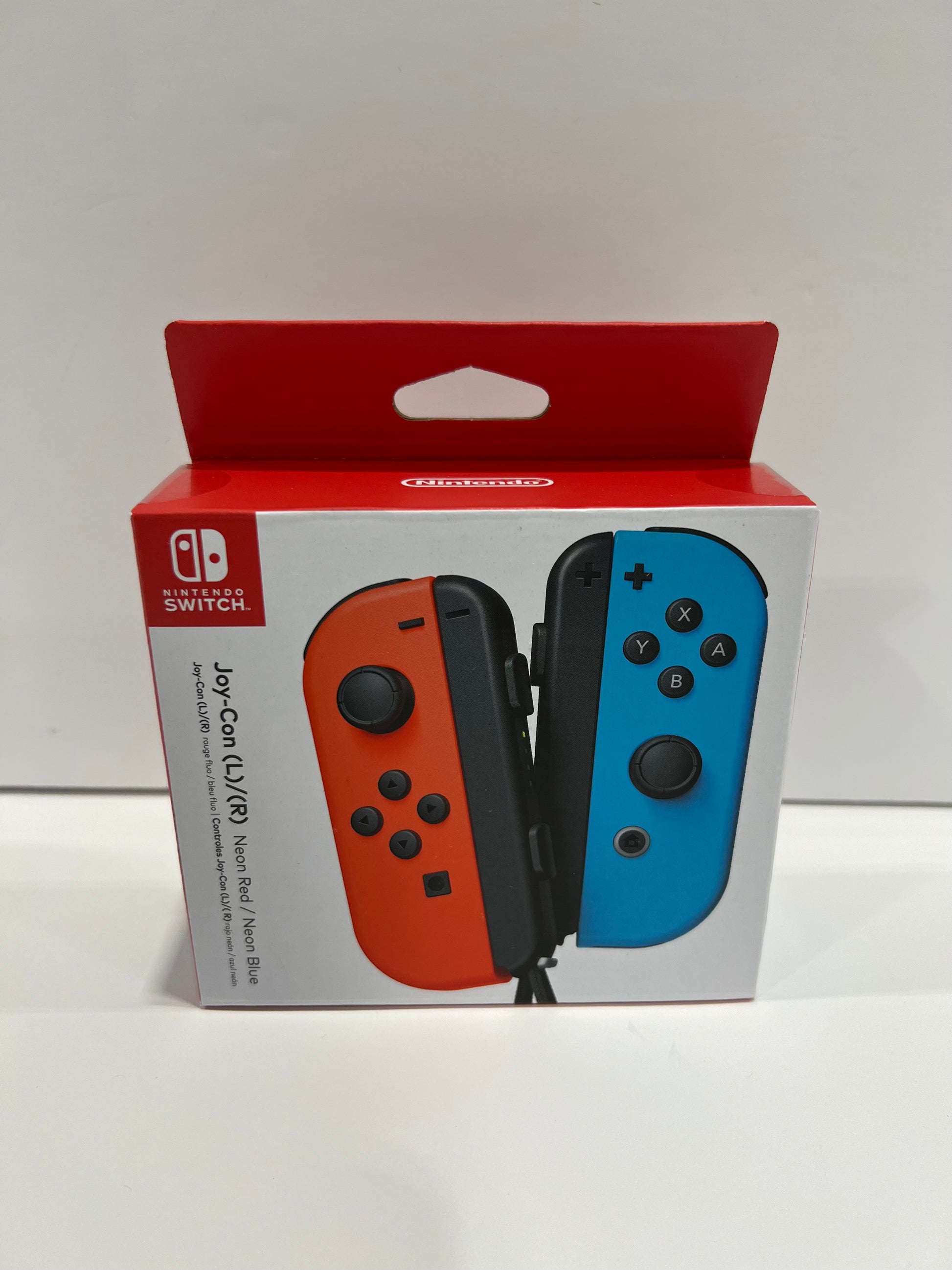 Nintendo Switch JoyCon Neon Red/Neon Blue (L/R) – EcoGaming